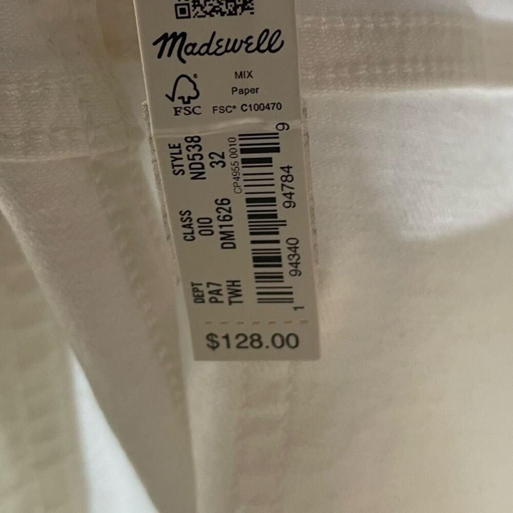 Madewell The Perfect Vintage Wide-Leg Crop Jean Women’s Sz 32 - Picture 8 of 11